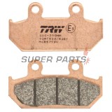 Τακάκια φρένων -TRW- MCB571SV, Honda CBR1000F (1987-1988), NX650 Dominator (1993-1994), RS125R (1988), VFR700F/Interceptor (1986-1987), VTZ250 (1988), XL400V Transalp (1992)