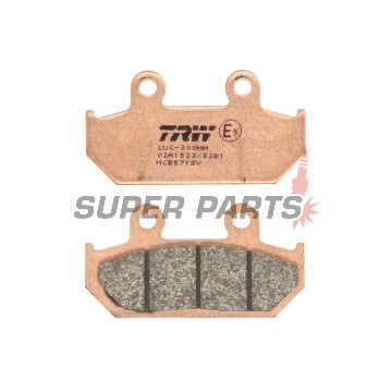 Τακάκια φρένων -TRW- MCB571SV, Honda CBR1000F (1987-1988), NX650 Dominator (1993-1994), RS125R (1988), VFR700F/Interceptor (1986-1987), VTZ250 (1988), XL400V Transalp (1992)