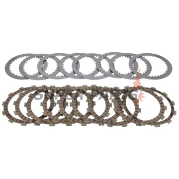 Πλήρες σετ συμπλέκτη -FERODO- FCS0387/2, Kawasaki KFX/KSF 400 2003-2006, Suzuki LT-Z 400 Quadsport 2003-2012