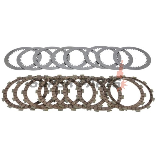 Πλήρες σετ συμπλέκτη -FERODO- FCS0387/2, Kawasaki KFX/KSF 400 2003-2006, Suzuki LT-Z 400 Quadsport 2003-2012