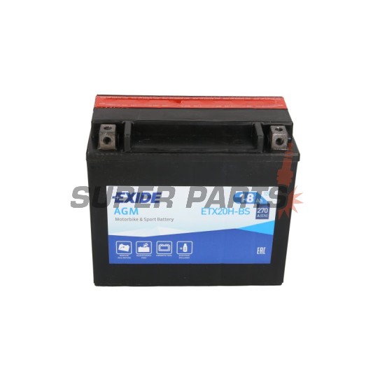 Μπαταρία -EXIDE- YTX20H-BS, 18Ah 12V