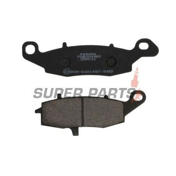 Τακάκια φρένων -FERODO- FDB2049EF, Suzuki V-Strom/GS 500/Bandit/SV 650/Intruder/Marauder 500-800 1996-2012