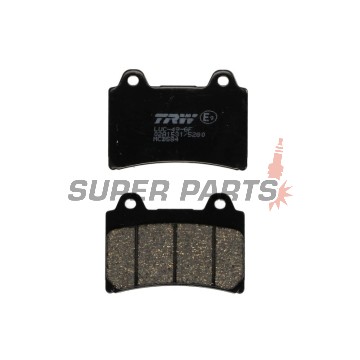 Τακάκια φρένων -TRW- MCB584, Triumph Tiger 900 1993-1998; Yamaha FJ 1200, FZR 750/1000, TRX 850, XJR 1200, XVZ 1300 1987-2001