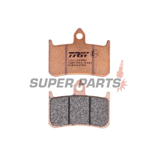 Τακάκια φρένων -TRW- MCB593TRQ, Honda CB Hornet 250/900 & X4 1300, NT650 Hawk, RVF400 NC35, RVF750R