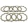 Σετ δίσκων συμπλέκτη -TRW- MCC129-9, Harley-Davidson V-Rod 1130/VRSCA/VRSCAW (2002-2007), Honda VF1000R/F Interceptor & VT1100 Shadow ACE/Aero (1984-2002), Triumph Daytona/Speed Triple/Sprint/Tiger 900-955i (1993-2006)