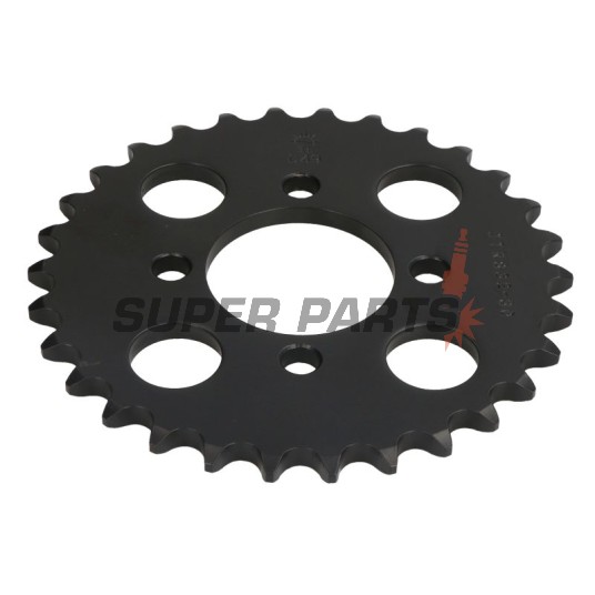 Πίσω γρανάζι -JT- JTR832,30, 30 δόντια, ατσάλινο, Yamaha DT 50 1978-1998, DT 80 1983, RD 50 1982-1984, RX 50 1983-1984, TY 50 1979-1980, YSR 50 1986-1992