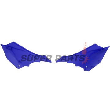 Πίσω πλαϊνά πλαστικά -POLISPORT- μπλε, YAMAHA YZ 125/250 2022-2023