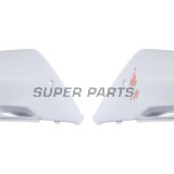 Πίσω πλαϊνά πλαστικά -POLISPORT- λευκά, KAWASAKI KX 125/250 1996-1998