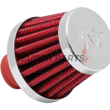 Φίλτρο αέρα -K&N- 62-1600RD, 10mm σύνδεση/κρίκος - universal