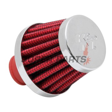 Φίλτρο αέρα -K&N- 62-1600RD, 10mm σύνδεση/κρίκος - universal