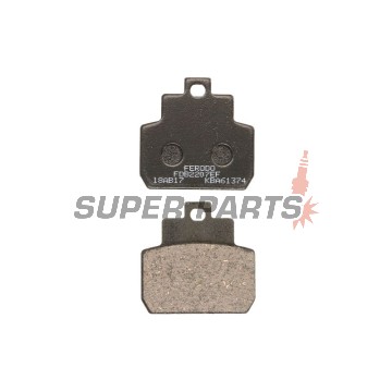 Τακάκια φρένων -FERODO- FDB2207EF, Piaggio Vespa MP3 125/250/400, X8 125, X9 250 2005-2009