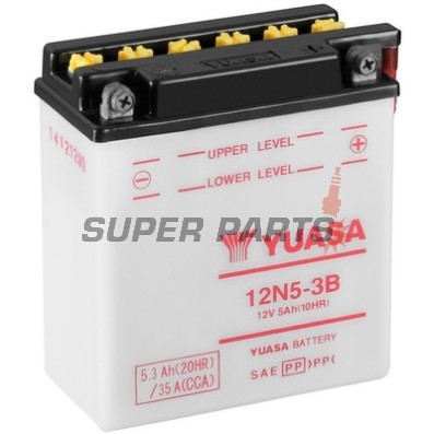 Μπαταρία -YUASA- 12N5-3B, 5Ah 12V