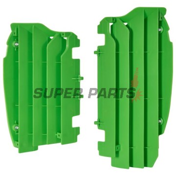 Προστατευτικά ψυγείου -POLISPORT- πράσινο, KAWASAKI KX 450 2012-2015