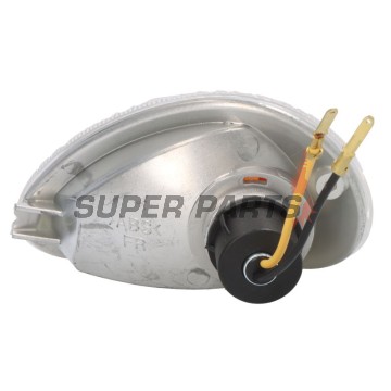 Φλας -VICMA- VIC-7326, μπροστινό αριστερό, διάφανο, VESPA ET4 50/125/150 1996-2005