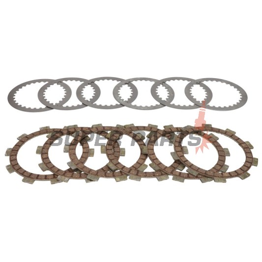 Πλήρες σετ συμπλέκτη -FERODO- FCS0557/2, Aprilia Classic/MX/RS/RS Tuono/Tuareg 125 1985-2007