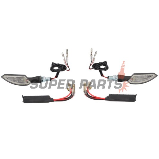 Σετ φλας -OXFORD- Signal 1, 18 LED, μαύρα