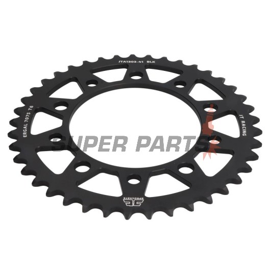 Πίσω γρανάζι -JT- JTA1303,41BLK, 41 δόντια, μαύρο, αλουμινίου, Yamaha YZF-R1 1000 2017