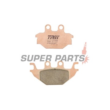 Τακάκια φρένων -TRW- MCB760SI, Adly 300-500cc ATV, Arctic Cat DVX 250, CPI XS 250, Kawasaki KVF Brute Force 300, Kymco KXR/MXU/Maxxer 250-700cc, Yamaha MT 125 & YZF-R125 125cc (2004-2018)
