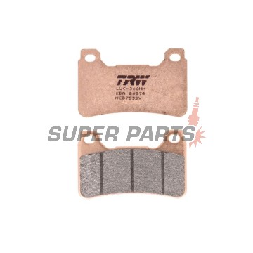 Τακάκια φρένων -TRW- MCB755SV, Honda CB 1000R, CBR 600RR/1000RR Fireblade - 600/1000cc, 2003-2016