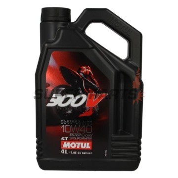 Λάδι κινητήρα -MOTUL- 10W40, πλήρως συνθετικό + εστέρας, 4L