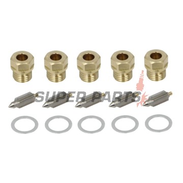 Βελόνα φλοτέρ καρμπυρατέρ -TOURMAX- Honda CB 750 1969-1974, Honda TLR 200 1986-1987, Honda XL 175 1977-1978, Kawasaki KZ 200 1978-1979