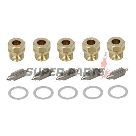 Βελόνα φλοτέρ καρμπυρατέρ -TOURMAX- Honda CB 750 1969-1974, Honda TLR 200 1986-1987, Honda XL 175 1977-1978, Kawasaki KZ 200 1978-1979