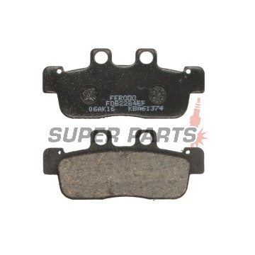 Τακάκια φρένων -FERODO- FDB2284EF, Yamaha NXC Cygnusx125 2007-2010, YW Zuma 125 2010-2013