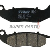 Τακάκια φρένων -TRW- MCB818, Derbi Mulhacen 125, Terra 125/125 Adventure, Honda CRF250L, CRF250M