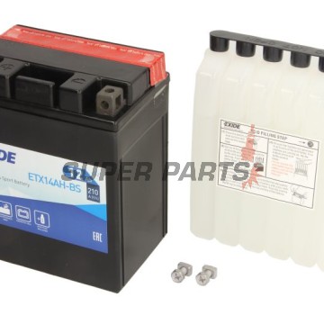 Μπαταρία -EXIDE- YTX14AH-BS, 12Ah 12V