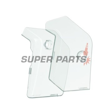 Προστατευτικά γραφικών -POLISPORT- διάφανα, HONDA CRF 450 2021-2021