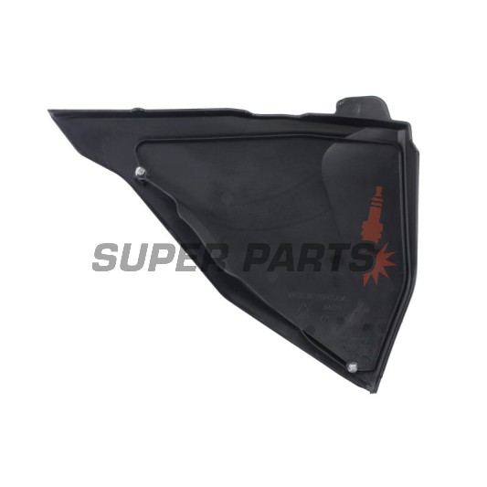 Κάλυμμα/πλαστικό φίλτρου αέρα -POLISPORT- μαύρο, KTM EXC, EXC-F, SX, SX-F, XC, XC-F 125-450 2020-2023