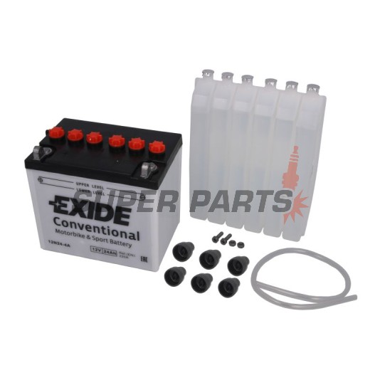 Μπαταρία -EXIDE- 12N24-4A, 24Ah 12V