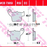 Τακάκια φρένων -TRW- MCB730SI, Aprilia MXV, Honda CR/CRE/CRF/CRM - 125-500cc, 2000-2014