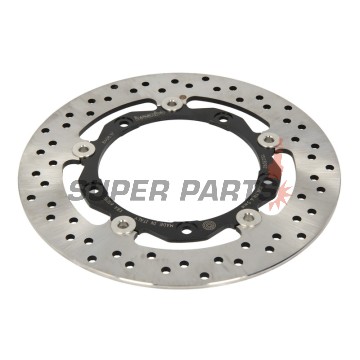 Δίσκος φρένου -BREMBO- 78B40817, Yamaha XP TMAX 500/530/560 (2004-2024) + Yamaha YP X-Max 125/250 (2005-2017)