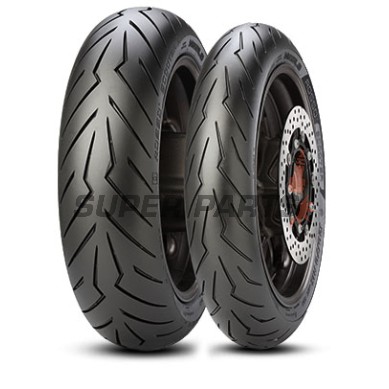 Μπροστινό ελαστικό σκούτερ -PIRELLI MOTOR- 120/70R15, DIABLO ROSSO SCOOTER