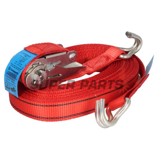 Ιμάντας πρόσδεσης -CARGOPARTS- 12m, με καστάνια, 40daN