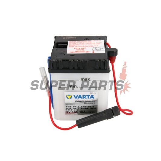 Μπαταρία -VARTA- 6N4-2A-2, 4Ah 6.0V