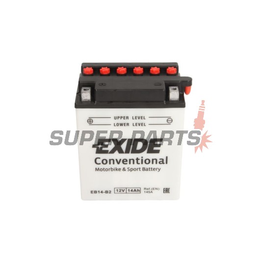 Μπαταρία -EXIDE- YB14-B2, 14Ah 12V