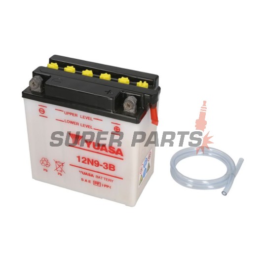 Μπαταρία -YUASA- 12N9-3B, 10Ah 12V