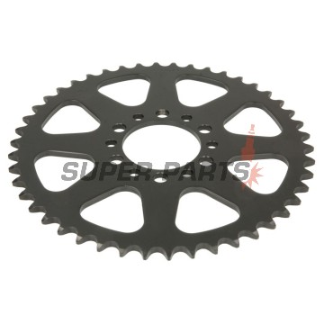 Πίσω γρανάζι -JT- JTR845,46, 46 δόντια, ατσάλινο, Yamaha DT 200 1985, IT 125 1980-1981, IT 175 1977-1979, SR 250 1980-1996, SRX 250 1987, TT 250 1980-1982, XT 250 1980-1992, YZ 100 1976-1981, YZ 125 1977