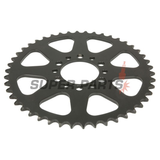Πίσω γρανάζι -JT- JTR845,46, 46 δόντια, ατσάλινο, Yamaha DT 200 1985, IT 125 1980-1981, IT 175 1977-1979, SR 250 1980-1996, SRX 250 1987, TT 250 1980-1982, XT 250 1980-1992, YZ 100 1976-1981, YZ 125 1977