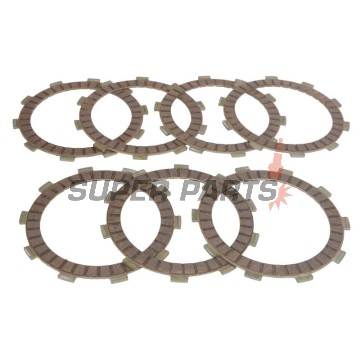 Σετ δίσκων συμπλέκτη -FERODO- FCD0129, Honda CRM250R, TRX250R/400EX Fourtrax Sporttrax, XR400R, Yamaha YZF-R3 321