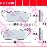 Τακάκια φρένων -TRW- MCB817SH, Honda CD 250U, CH 125 Spacy, MBX 50SD, VFR 1200F; Hyosung Comet/GT/GV Karion/RX/XRX 125/250/650/700; Kymco Nexxon 50, Pulsar 125 - 50/125/250/650/700/1200cc, 1985-2010