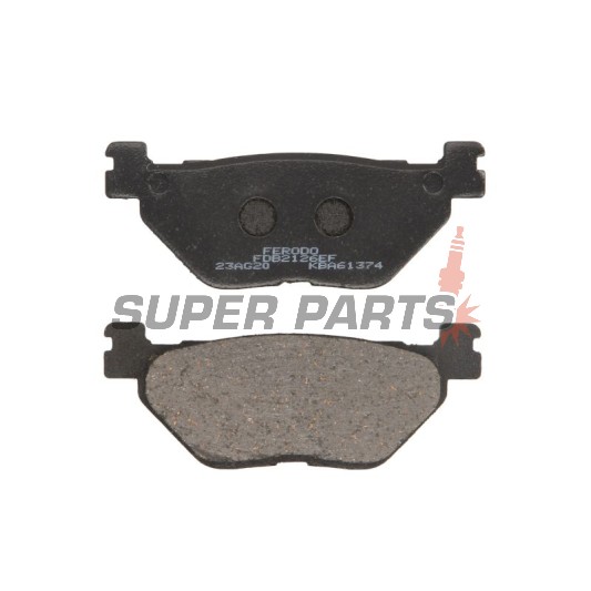 Τακάκια φρένων -FERODO- FDB2126EF, Yamaha FJR 1300 2001-2002, XP T-Max 500/530 2001-2015