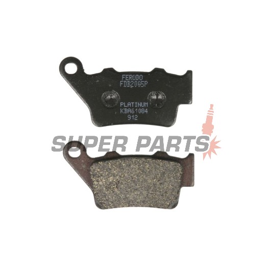 Τακάκια φρένων -FERODO- FDB2005P, Aprilia ETV Caponord/Pegaso, BMW C/C1/F/S, Ducati Monster/Scrambler, Gas Gas EC/MC, Honda CB/NX/SLR, Husaberg FE/FC, Husqvarna CR/SM/TC/TE/WR, KTM Duke/EXC/LC4/SX/Super Duke, Triumph Street Tri