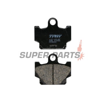 Τακάκια φρένων -TRW- MCB524, Yamaha RD80/125/250/350LC (1982-1984), SR125/250 (1996-1998), XJ550/650 (1983-1985), XS400 DOHC (1982-1984), XT500/600Z Tenere (1983-1989), XV250 Virago (1989-1994), XZ550 (1982-1984)
