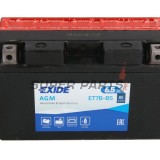 Μπαταρία -EXIDE- YT7B-BS, 6.5Ah 12V