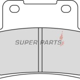 Τακάκια φρένων -FERODO- FDB2216ST, Aprilia RS 125 2006-2012