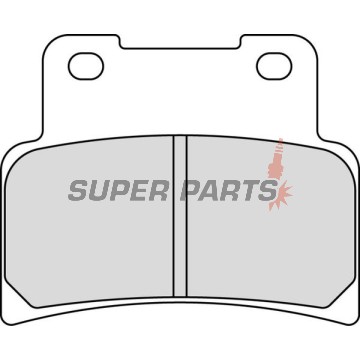 Τακάκια φρένων -FERODO- FDB2216ST, Aprilia RS 125 2006-2012