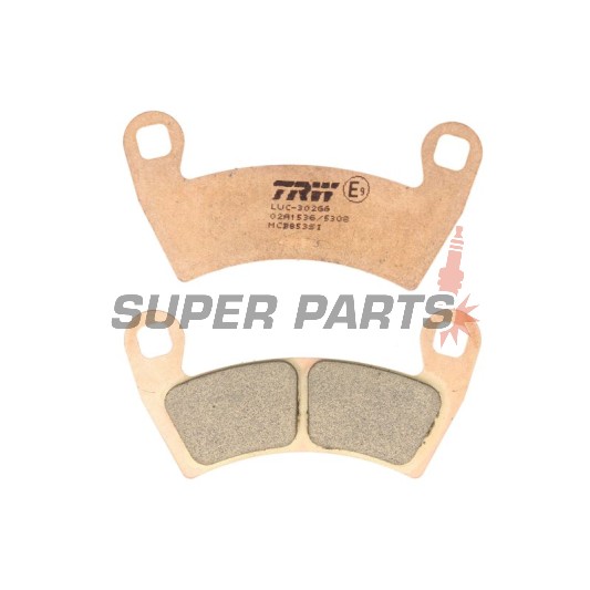 Τακάκια φρένων -TRW- MCB853SI, Polaris General/Ranger - EPS, Crew, EFI, EV, RZR, XP, HD - 400-1000cc, 2007-2017